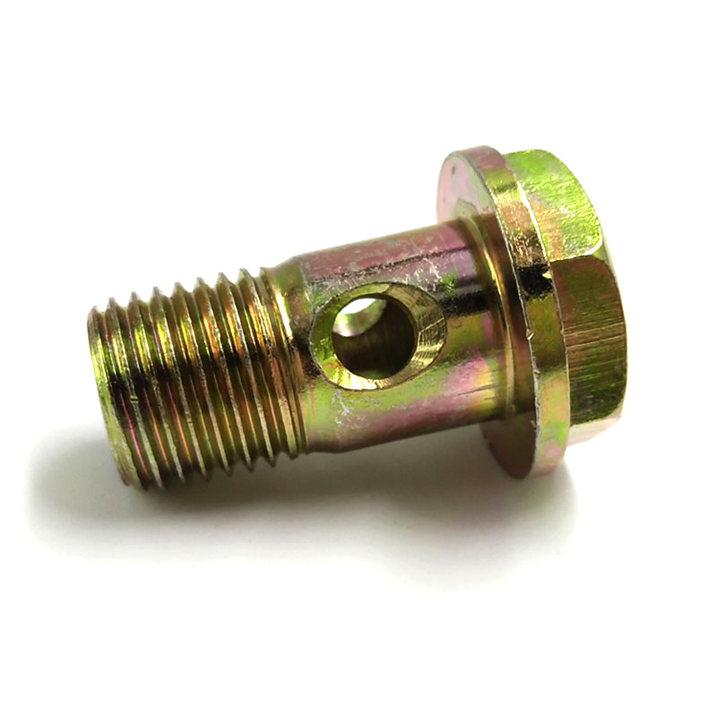 外六角螺栓油管铰接头液压过油螺栓 空心螺丝外牙六角螺栓