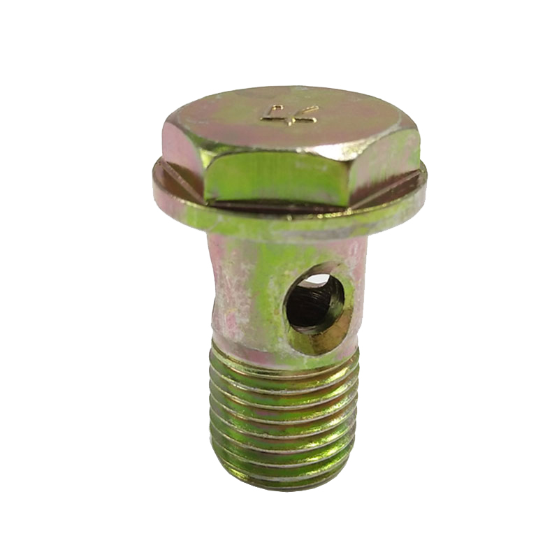 外六角螺栓油管铰接头液压过油螺栓 空心螺丝外牙六角螺栓