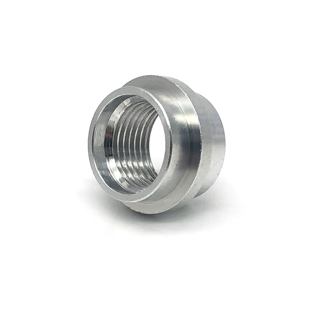 cnc机加工定制铝件 非标圆铝螺母不锈钢铜件五金零件