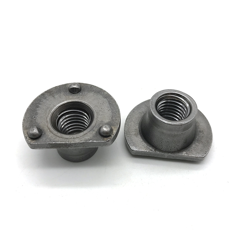 厂家定制非标异型螺母 非标异型焊接半圆焊接螺母 冷镦加工