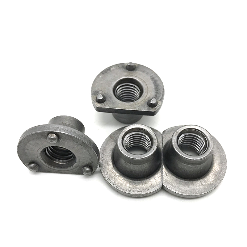 厂家定制非标异型螺母 非标异型焊接半圆焊接螺母 冷镦加工