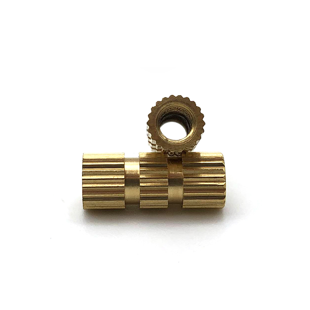 滚花螺母 黄铜螺母 机械螺母 小螺母 螺帽 嵌入螺母 嵌入件 非标件 非标螺母